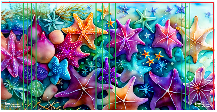 Protège-Livre Fonds Marins (avec aimants) en précommande