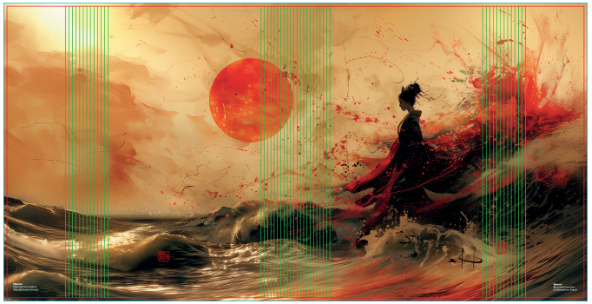 Protège-Livre Déesse Japonaise (avec aimants) en précommande