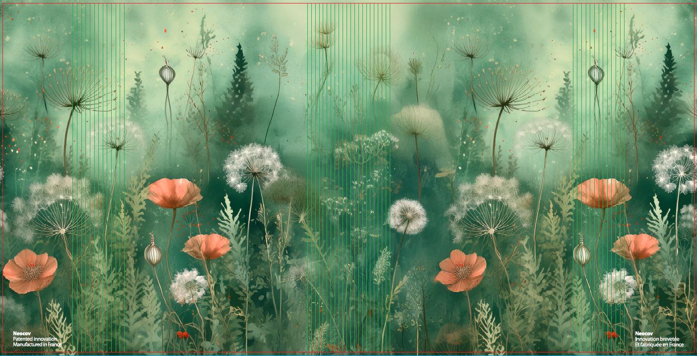 Protège-Livre Fleurs (avec aimants) en précommande