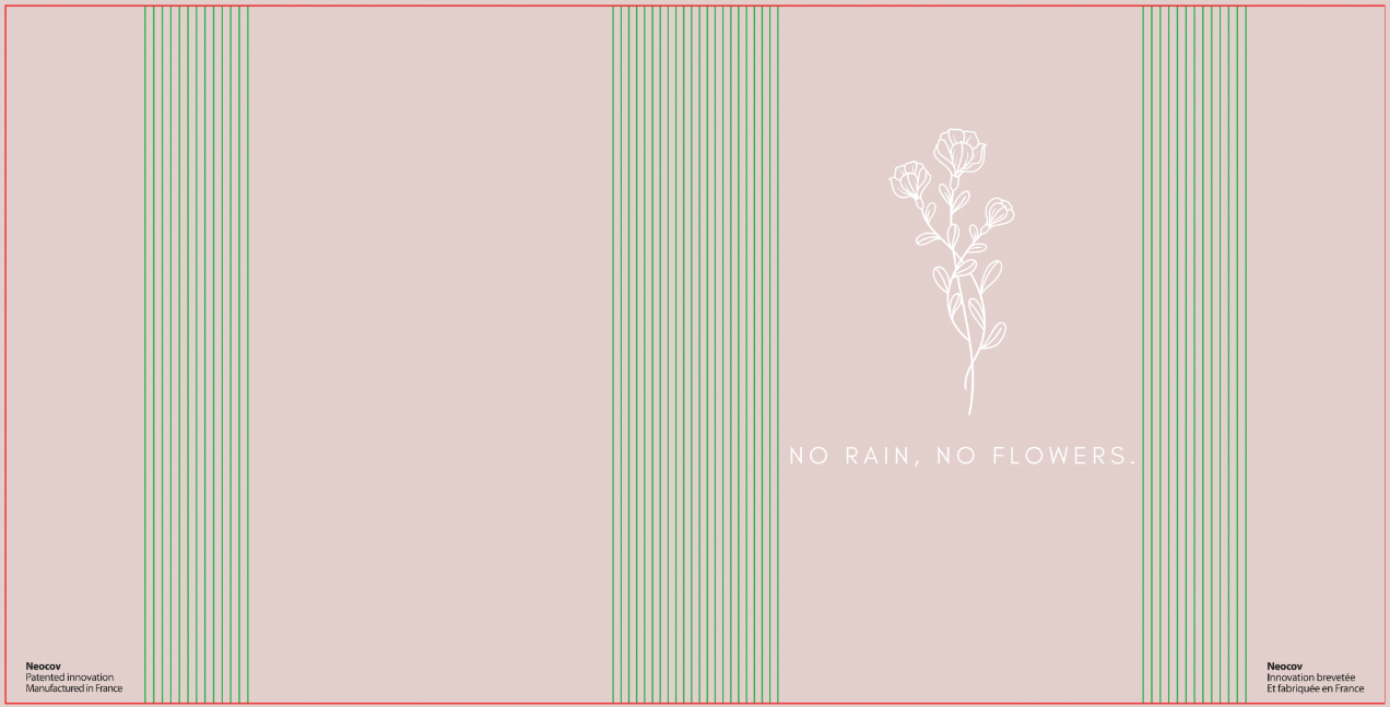 Protège-Livre No Rain No Flowers (avec aimants) en précommande